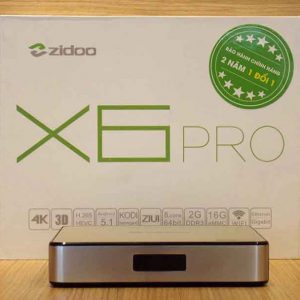 Zidoo X6 Pro Android TV Box