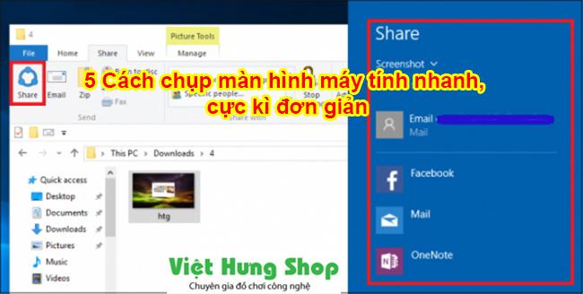 hướng dẫn chụp màn hình trên laptop