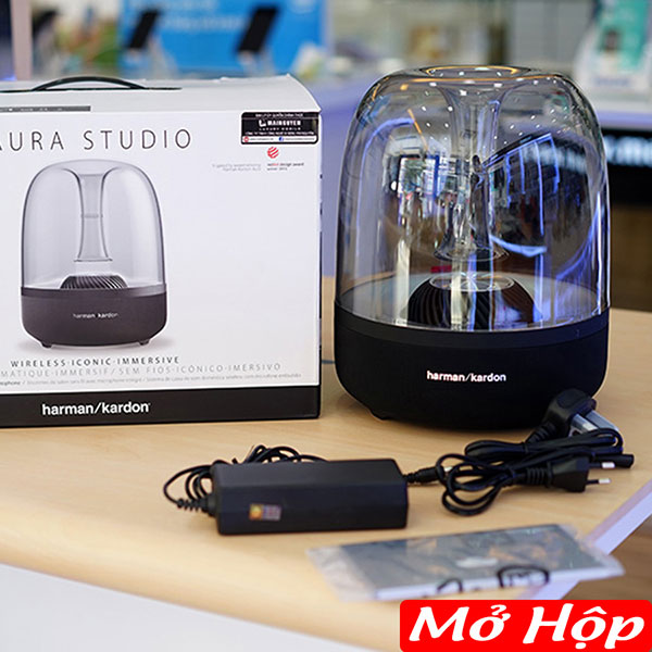 Mở hộp loa Aura Studio 2 Mở hộp loa Aura Studio 2