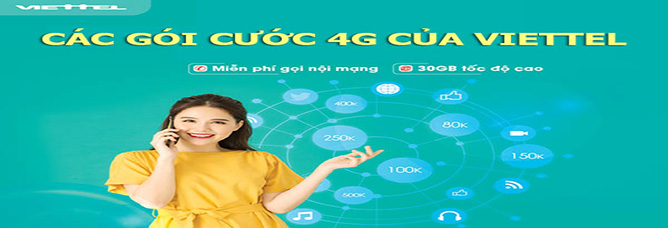 Cách đăng ký 4G viettel mới nhất