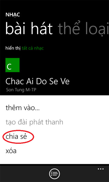cách gửi bài hát qua bluetooth nokia lumia