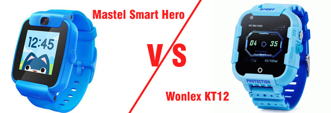 So sánh đồng hồ định vị trẻ em Wonlex KT12 và Masstel Smart Hero