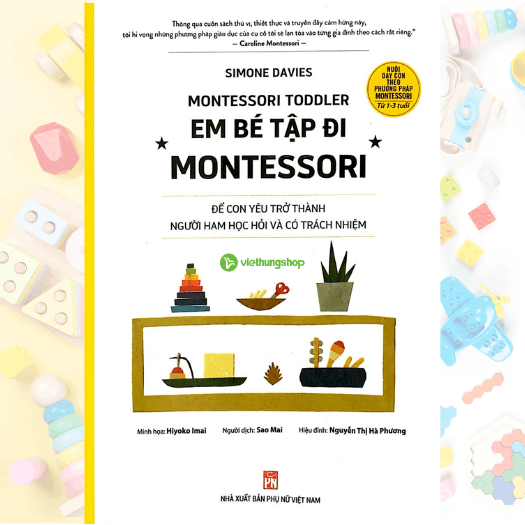 em bé tập đi montessori
