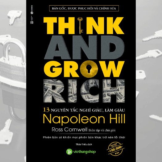 Sách Think And Grow Rich - 13 Nguyên Tắc Nghĩ Giàu, Làm Giàu